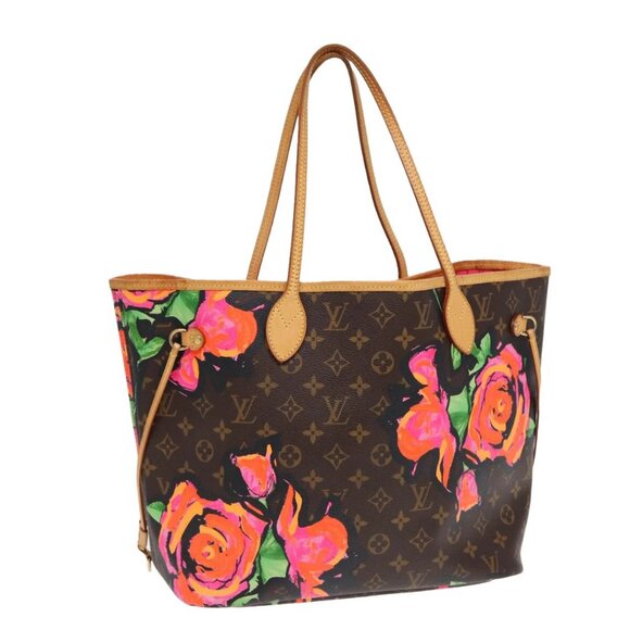 LOUIS VUITTON Monogram Rose Neverfull MM Tote Bag M48613 LV Auth 85918AV - Picture 1 of 16